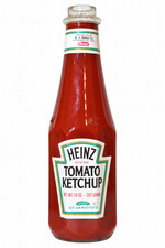 Think Big NYC VTG Jumbo Novelty Glass Heinz Ketchup, Vintage, Pop Art, No Cap picture