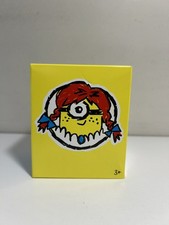 Wendy's Minions & Monsters Promotional Box 2026 Yellow White Black picture