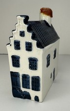 Vintage KLM Delft Blue House No. 2 Rynbende Apricot Brandy Holland Empty picture