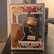 Funko Pop Vinyl: NBA - Michael Jordan (Gold, Foot Locker Exclusive) #54 picture