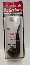NEW Dr Grabow Savoy Briar Smoking Pipe - Smooth Finish Read Description picture