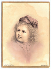PROF. HORSFORD'S BAKING POWDER Rumford Chemical Works Large Antique Trade Card picture