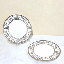 WEDGWOOD Renaissance Gold Blue Dinner Plate 10.6