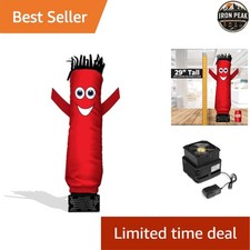 Air Dancers Mini Inflatable Tube Man 29in Red Wacky Waving Guy with Blower picture