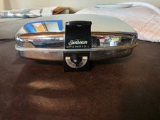 Vtg Sunbeam Radiant Control Electric Waffle Baker Grill Model CG-1 Chrome Works picture