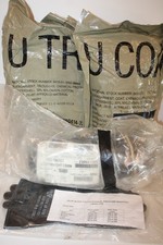 USGI JSLIST CBRN Chemical Protective Suit Coat Pants Boots Gloves Small Short picture