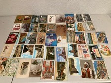 Vintage Scenic Postcards, 47 Lot, Used & Unused, 1900s-1950s picture