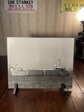USS St Clair County LST-1096 Photo 14x10 WWII Navy Landing Ship picture
