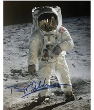 BUZZ ALDRIN APOLLO 11 ASTRONAUT ON 8X10 PRINTED SIGNATURE / AUTOGRAPH REPRINT picture