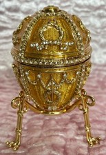 Fabergé Imperial Rosebud Egg Gold in Original Box No COA picture