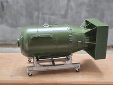 Little Boy Painted Atom Bomb Model  1/13 Resin Cart - WWII US Military 1945 picture