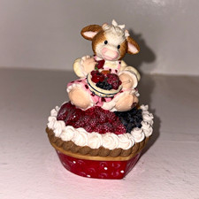 Enesco Mary’s Moo Moos You’re A Delight Cow Pie 485225 1999 picture
