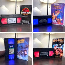 VHS Cassette Decorative Light - Hand-made Movie LED Lights picture