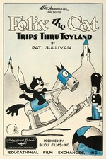 🎨 Felix the Cat Trips Thru Toyland Poster - 1920s Vintage Style 24x36” - picture