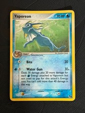Vaporeon 6/17 Rare POP Series 3 Promo Pokemon Card Holo picture