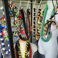 Lot of 16 Vintage Polynesian Hawaiian Samoan Leis Necklaces Collection Hawaii picture