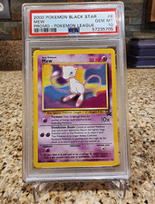 Pokémon 2000 Black Star Promo Mew #8 PSA 10 Gem Mint English 57235705 picture