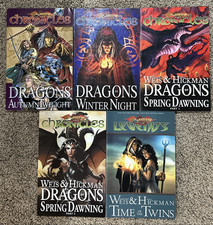 DragonLance Chronicles Dragons of Autumn/Winter/Spring/Twins DDP Graphic Novels picture