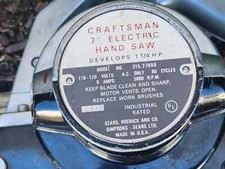 Craftsman Industrial Circular Saw 7
