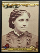 Louisa May Alcott Little Women Author 2022 History's Gilded Age Card #7 (NM) picture