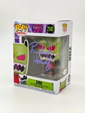 Richard Horvitz Signed Invader Zim #2141 Funko Pop JSA Certified Autograph picture