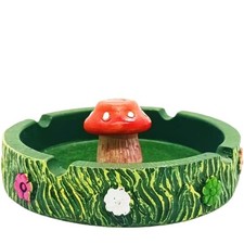 Cute Ash tray Cool Ashtrays for Weed Smokers & Bong Users, Fantastical Mushro... picture