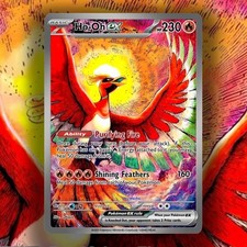 TCG P CUSTOM Homemade Ho-Oh Wicked Card picture