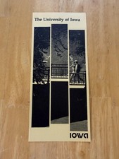 Vintage The University Of Iowa Campus Travel Brochure Iowa City Iowa USA picture