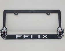 LICENSE PLATE FRAME with the Famous Cat picture