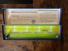 Vintage Hoyle Acu-Arc Adjustable Ruler w/ Original Box & Paperwork New picture