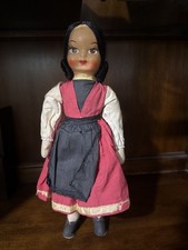 VTG Poland Folk Art Doll  Handmade picture