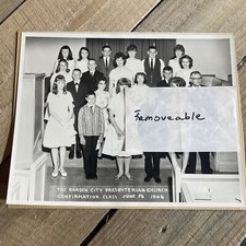 Garden City Mi Presbyterian Church confirmation class 1964 photo 8 x 10 picture