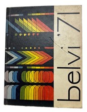 1971 Belvidere HIGH SCHOOL YEARBOOK Belvidere IL Belvi *See Description picture