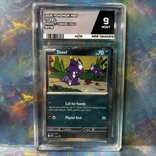 2026 Pokemon Black Star Promo MEP EN - Toxel #78 Cosmos Holo Mint 9 picture