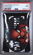 2022 Upper Deck Skybox Marvel Metal Universe Spider-Man PALLADIUM #41 PSA 9 picture