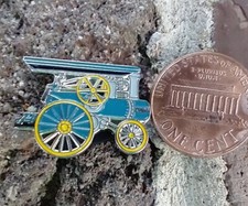 Russell Steam Tractor Railway railroad rail road train Hat Pin Tie Tack picture