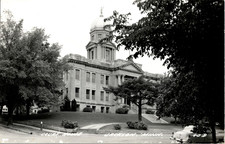 RPPC Jackson County Courthouse Jackson Minnesota MN Real Photo Postcard L L Cook picture