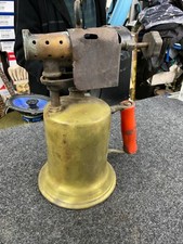 Vintage Clayton & Lambert brass blow torch big picture