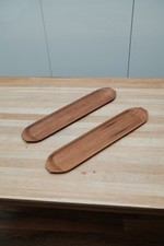 Vintage Nils Trautner Åry Nybro Teak Trays Sweden 1960s MCM Mid Century Modern picture