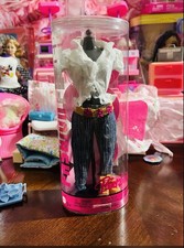 2005 Barbie Fastion Fever White Top and Jeans Clothing Set G8989 picture