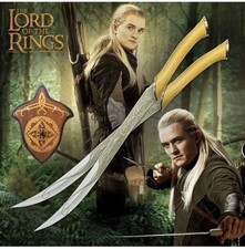 Legolas Swords | Legolas Greenleaf's Swords Lord of The Rings Daggers W/ Display picture