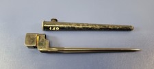 WWII British Lee-Enfield No 4 Mk 1 Cruciform Bayonet Singer Zinc Scabbard  T2062 picture