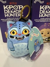 Squishmallows K-pop Demon Hunters Plush Clip Blind Box Derpy Tiger Netflix 2026 picture