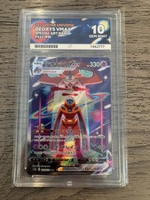 ACE 10 Deoxys VMAX 222/172 Japanese VSTAR Universe Pokemon Card picture
