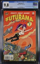 Futurama #1 2000 Bongo Comics CGC 9.8 picture