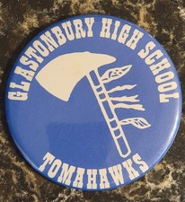 Vintage Glastonbury High School Tomahawks 3.5