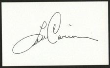 Len Cariou signed autograph 3x5 Canadian actor, singer, and theatre director picture