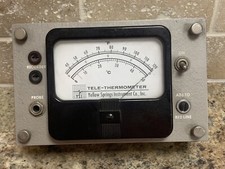 Antique 1900s Tele Thermometer Yellow Springs Instrument Co. Model 43TD (13C) picture