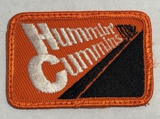 Vintage Hummin Cummins Trucker Advertising Patch USED GREAT SHAPE picture