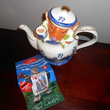 Retired Cardew Design Teapot 'Dormouse' Ltd. Edition #1475 / 5000 England EUC picture